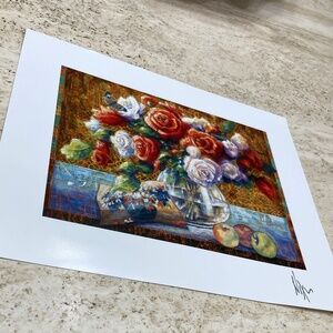 Flower Study - Gaugin by Peter Nixon